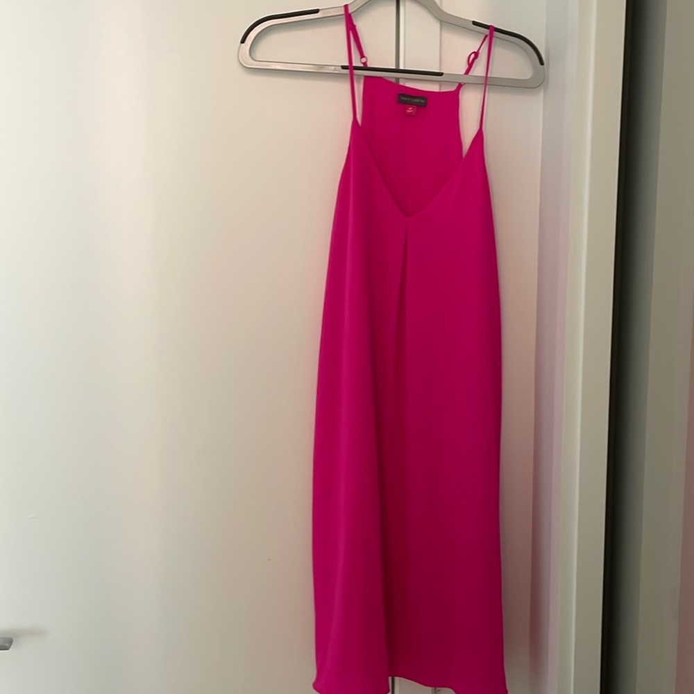 Gem tone pink flowy dress! Perfect for a night out or brunch with the girl.